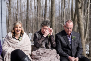 Winter Wedding by Candra Schank Photography at Dual Acres Sleigh & Wagon Rides