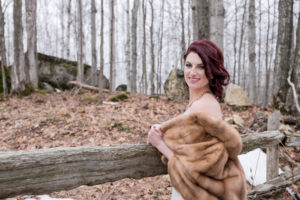 Winter Wedding by Candra Schank Photography at Dual Acres Sleigh & Wagon Rides