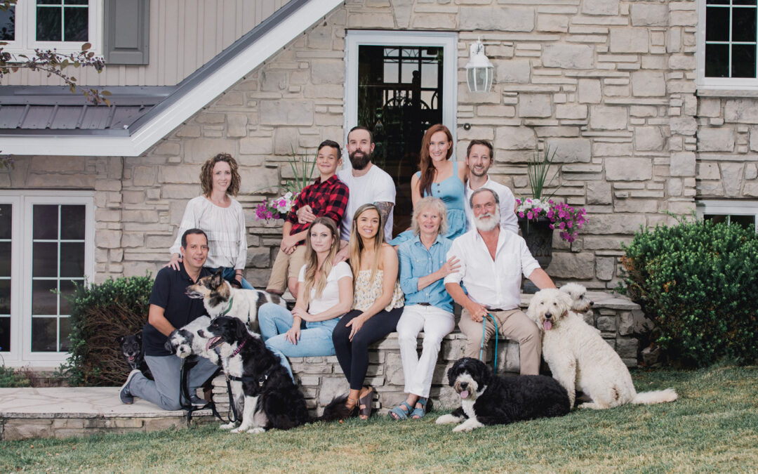 Family and Pet Photo Session / Owen Sound & Collingwood Pet & Equine Photographer